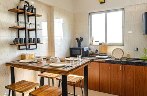 Chakala Apartment | Seraphin Stays - Andheri East |TV, AC, Wi-Fi 701