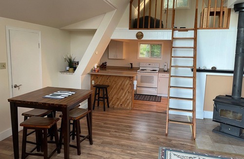 Otter Point House | Serene A-frame cabin with ocean and mountain views!