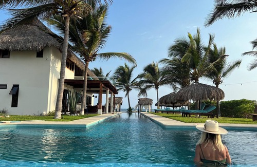 Bacocho House | Serene beach front villa just 10 minutes from Puerto Escondido airport