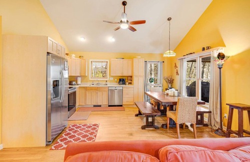 Brevard House | Serene Cabin Overlooking Trout Pond on 66 Acres