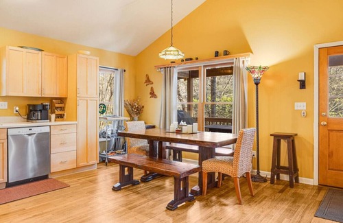 Brevard House | Serene Cabin Overlooking Trout Pond on 66 Acres