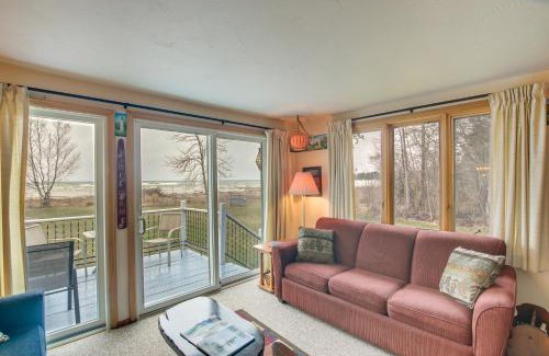 Baileys Harbor House | Serene Lakefront Baileys Harbor Home with Deck!