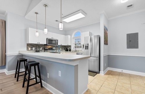 Central Myrtle Beach Condo | Serene Myrtle Beach Retreat | Pool, Balcony, Golf Views