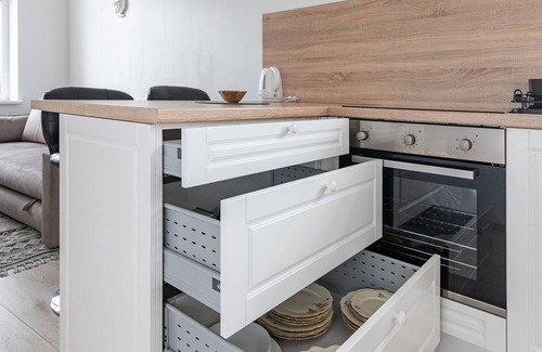 Old Town Apartment | Serene Nemunas River View apartment near McDonald By Polo Apartments