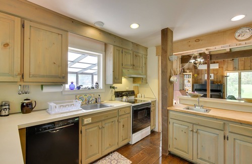 Falls Village House | Serene Salisbury Rental Home on 26 Acres w/Deck!