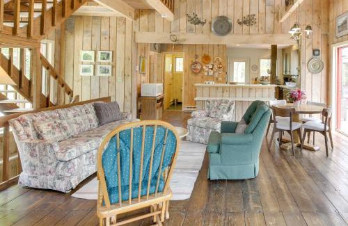 Falls Village House | Serene Salisbury Rental Home on 26 Acres with Deck!