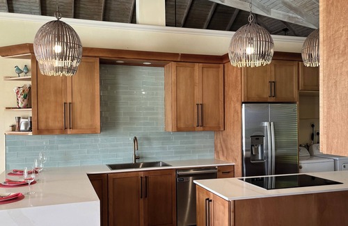 Soufriere Villa | Serene, spacious, stylish, staffed villa. New kitchen! Near Anse Chastanet.