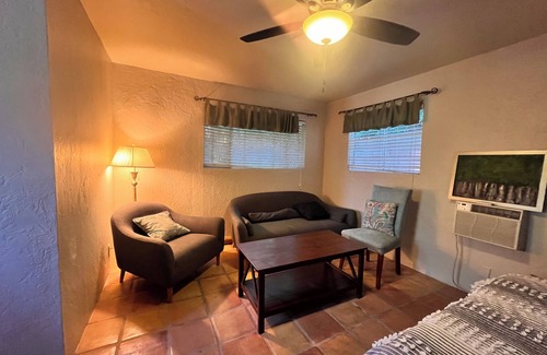Sunrise Vista Chino Apartment | Serene studio with AC in Palm Springs