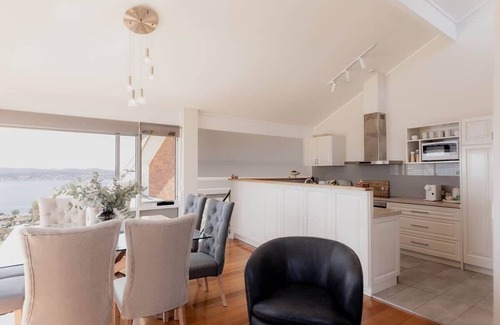 Sandy Bay House | Serenity@Sandy Bay: Family home with Hot Tub