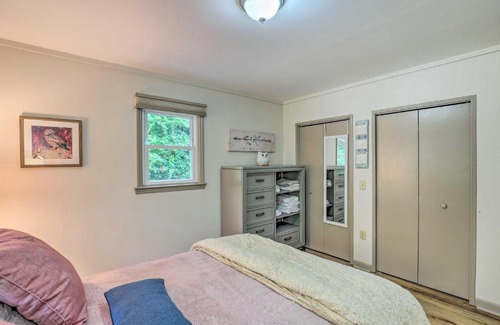 Apple Creek Acres House | Serenity Waynesville Home with Deck and Fire Pit!