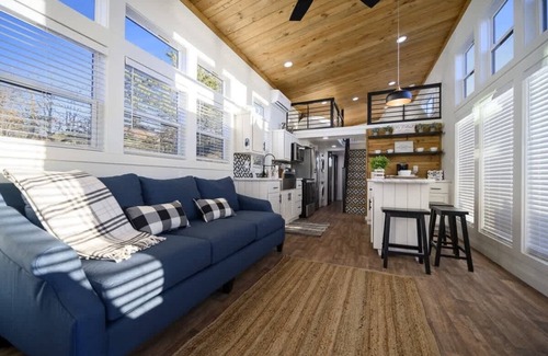 Clayton Cabin | Shadowrock - Luxury Tiny Home with Amazing Views