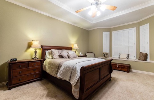 Coppell House | Shady Ranch home, quiet area, family friendly with pool.