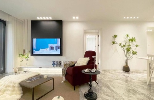 Jing'an Apartment | Shanghai Jing'an Art Pavilion-Large 3Bedrooms South-north Direct Sunny House