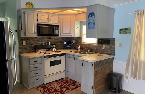Ontario House | Sherkston Shores Rental, 30 second walk to the beach. Partial Lake views on deck