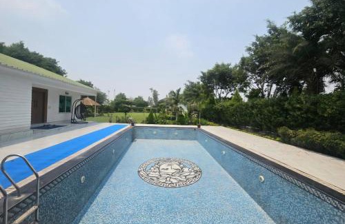 Noida Villa | Shree Krishna Dham 3BHK Villa with Private Pool and Lush Garden in Noida sector 135