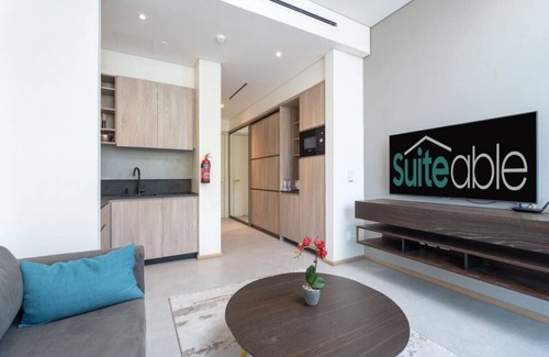 Jumeirah Village Circle Apartment | Signature Livings G09 JVC · Modern studio w spacious terrace in JVC -Suiteable