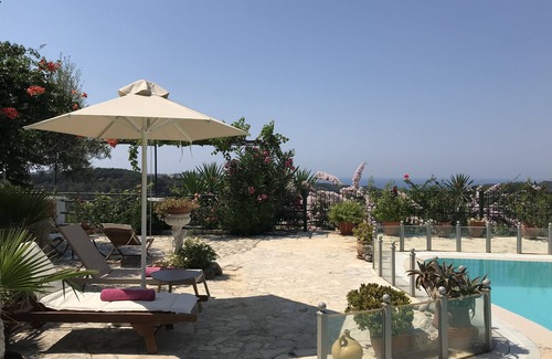 Termenades Villa | Silver Olives Villa With Private Swimming Pool, Sea View And Remarkable Garden.