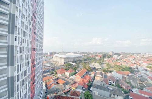 Jatingaleh Apartment | Simple White Studio Apartment At The Alton Semarang