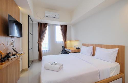 Pondokcina Apartment | Simply Design Studio Room Evenciio Margonda Apartment By Travelio