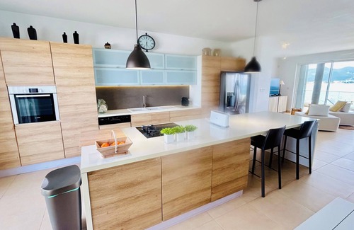 Beacon Hill Apartment | Simpson Bay Luxury Loft Stunning Ocean Views