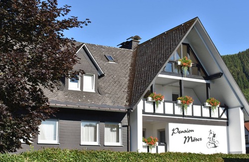 Saalhausen Apartment | Single room type B with WC and shower