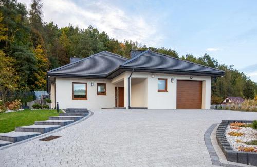 Baltow Villa | Skarbka House - luksusowy dom całoroczny z jacuzzi koło Bałtowa