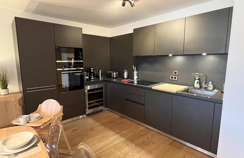 Bergers Apartment | Ski-in/ski-out & foot of the slopes, 4th floor, swimming pool, parking, tv, ski locker, 98m²