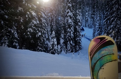 Silver Star Mountain Apartment | Ski In/Ski Out Modern Condo in Wildwood at Creekside