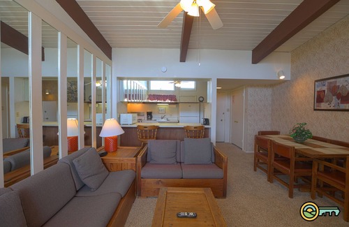 Mount Jackson Condo | Ski/MTB/Golf Condo (#132) - Slope side | Mountain, golf course views | Vaulted ceilings!