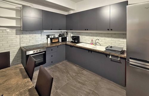 Katerini Apartment | SkyView Paralia, Three Bedroom Apartment with Sea View