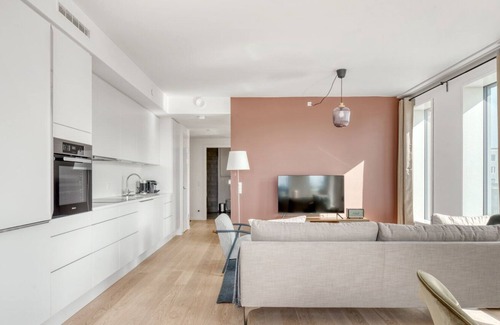 Vesterbro Apartment | Sleek Carlsberg Byen 2BR w/ Courtyard, near Enghave Pl., by Blueground