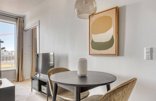 Vesterbro Apartment | Sleek Carlsberg Byen 1BR w/ Balcony & W/D, nr Istengade, by Blueground