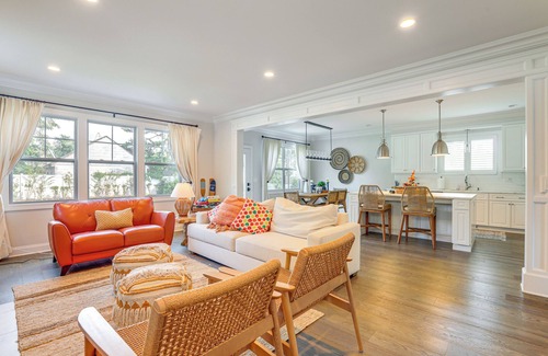 Long Branch Cottage | Sleek Long Branch Vacation Rental w/Pool + Patio!