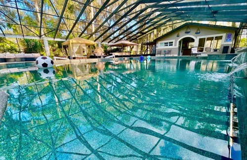 Clermont House | Sleep Up to 50 - Private Oasis With Boating & Huge Games!