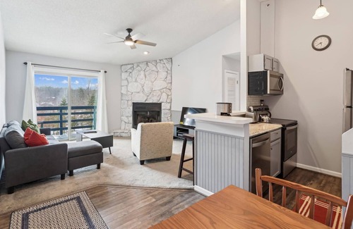 Northface Condo | Slopeside D302: 2 BR, 2 BA in Canaan Valley, Sleeps 6
