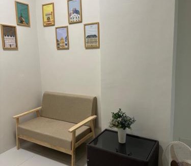 Naga Apartment | SM Naga City 2BR River view Balcony with Fiber Internet
