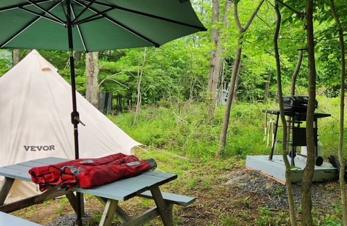 Frontenac RV Rental | Small family & pet friendly campground. Easy access to many public beaches.