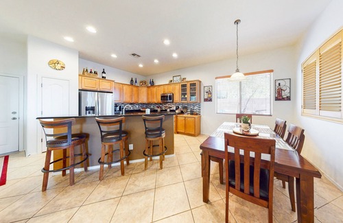 Quail Crossing House | Snowbird-friendly home with fast WiFi, central AC, and private pool