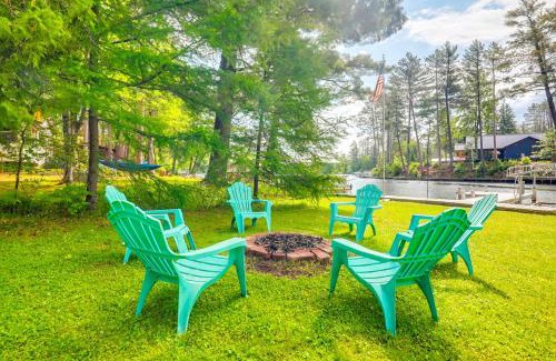 Elcho House | Snowmobile Trail On-Site Cozy Post Lake Retreat