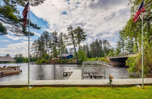 Elcho House | Snowmobile Trail On-Site Cozy Post Lake Retreat