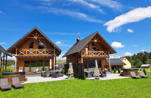 Lapsze Nizne Ski Chalet | Sołtysie Chaty - Domek z prywatną balią