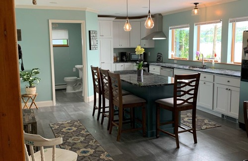 Bradford House | Soak in the sunset and celebrate the beauty of any season on the lake!