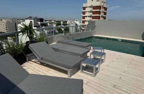 Villa Devoto Apartment | Sofisticado Penthouse a estrenar en Sofisticado Barrio y Edificio Vista panorámica 100m2 Gimnasio Piscina Lujoso Salon de Fiestas Parking privado gratis con acceso directo al departamento