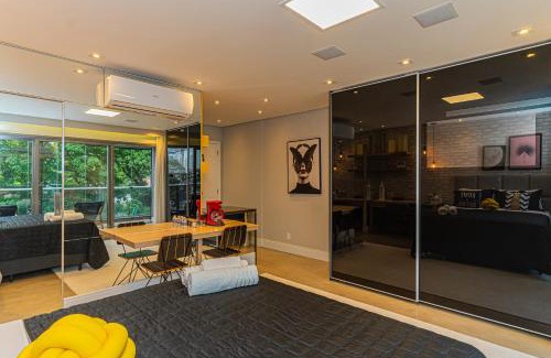 Brooklin Paulista Apartment | Solenn Studio - Varanda, Vaga e Ar no Brooklin