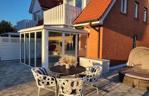 Wiek Apartment | Sonneninsel Wiek mit eigener Sauna