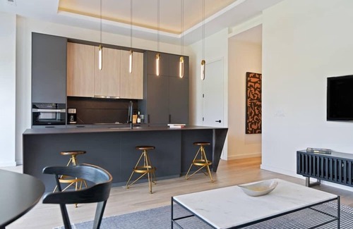 Logan Square Apartment | Sosuite | 1Bed Apt Acc. w Roof Deck, Gym, Laundry