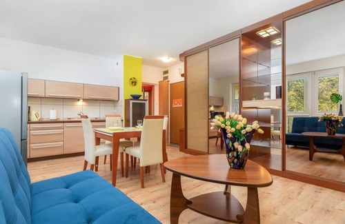 West Pomeranian Voivodeship Apartment | Spacerowa 2 | Lemon and Wooden Apartment | Balcony