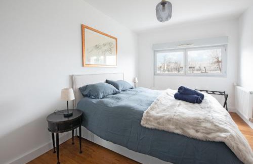 Roseraie Apartment | Spacieux T4 proche centre-ville, Clim et Parking