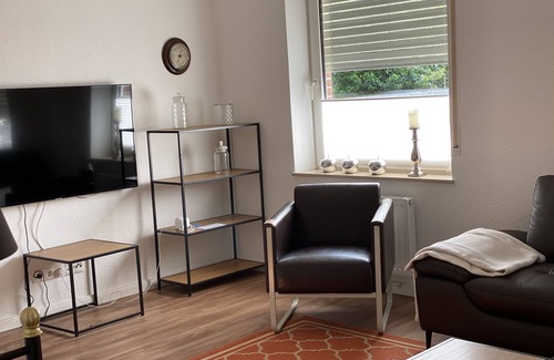 Wildeshausen Apartment | Spacious 2-room apartment on the first floor with sun terrace