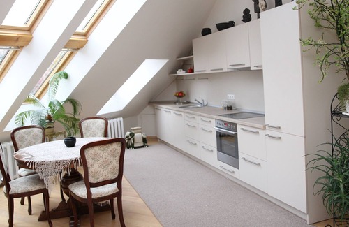 Old Town Apartment | Spacious 2 room loft AQUARELLE in Old Town